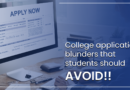 College application blunders that students should avoid