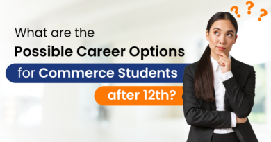 What are the possible career options for Commerce students after the 12th?